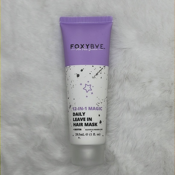 4/$25 Foxybae 12-In-1 Magic Daily Leave In Hair Mask - Mini Size - Picture 1 of 3